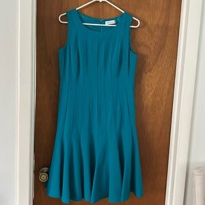 Calvin Klein pleated dress